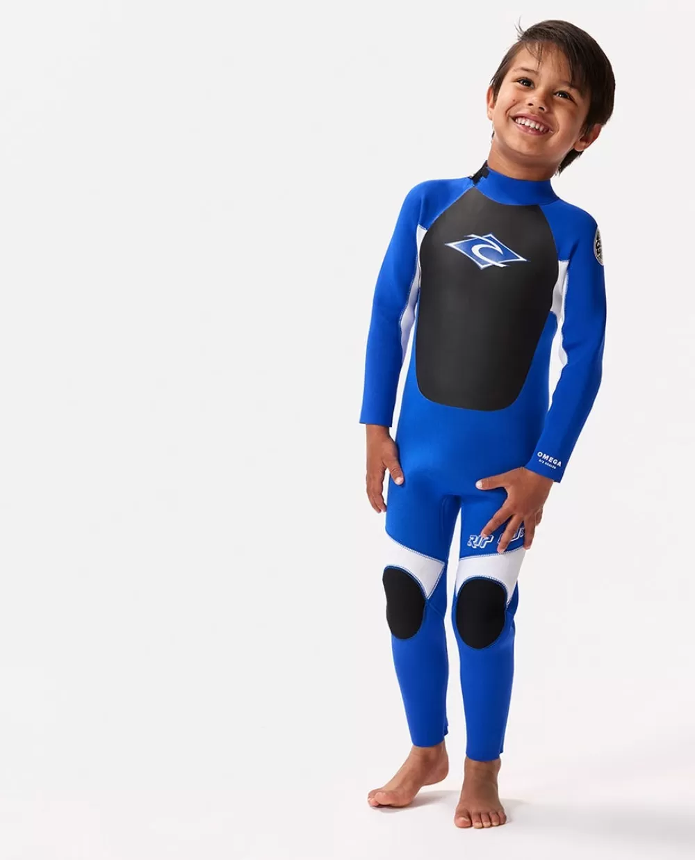 Rip Curl FATOS DEMERGULHOPARA RAPAZ | Steamers>Fato De Mergulho Groms Omega 4/3 Com Fecho De Correr Atrás