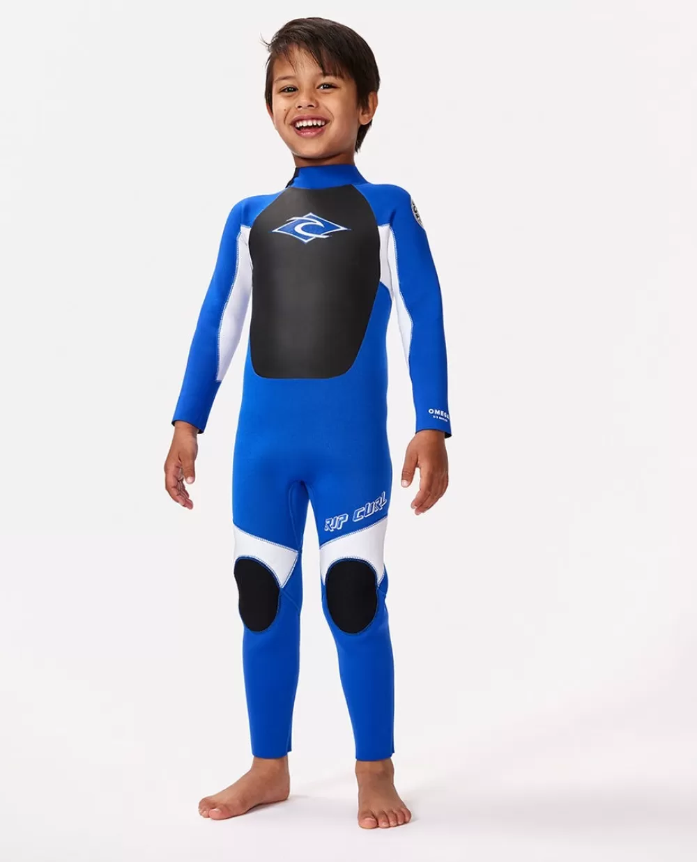 Rip Curl FATOS DEMERGULHOPARA RAPAZ | Steamers>Fato De Mergulho Groms Omega 4/3 Com Fecho De Correr Atrás
