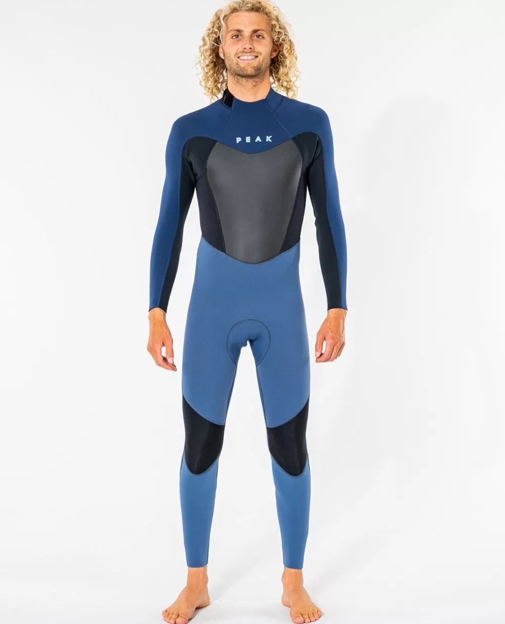Rip Curl Fatos de mergulho Peak>Fato De Mergulho Peak Energy 3/2 Com Fecho De Correr Atrás Navy