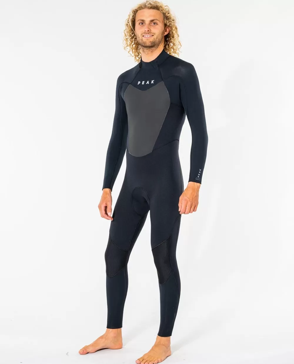 Rip Curl Fatos de mergulho Peak>Fato De Mergulho Peak Energy 3/2 Com Fechod De Correr Atrás Black