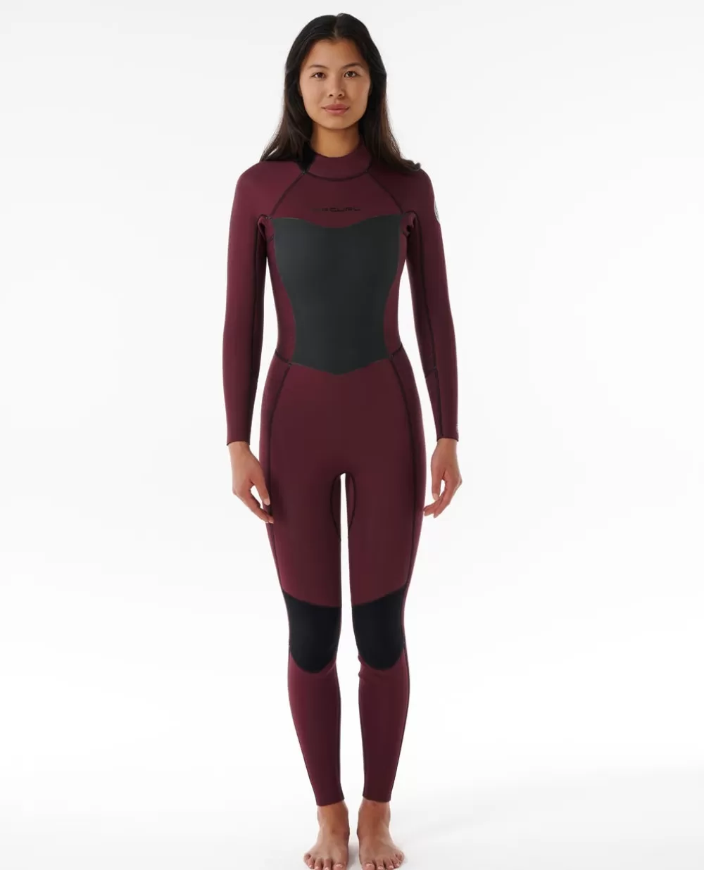 Rip Curl ROUPA DEMERGULHO | Fatos completos>Fato De Mergulho Sublimado Dawn Patrol 3/2 Com Fecho De Correr Atrás Para Mulher