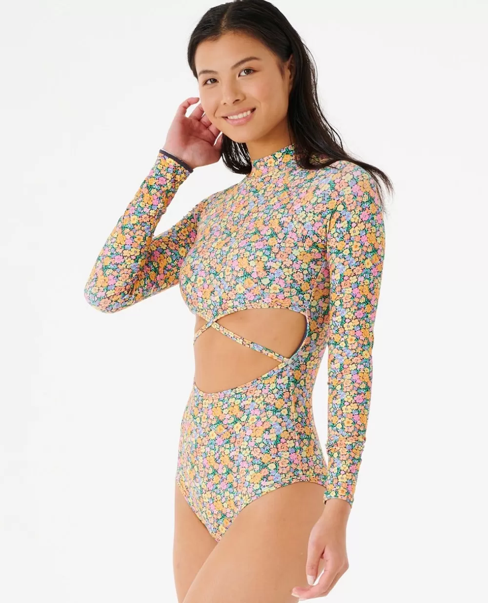 Rip Curl FATOS DEBANHO | Uma peça e conjuntos>Fato De Surf Afterglow Floral Multico