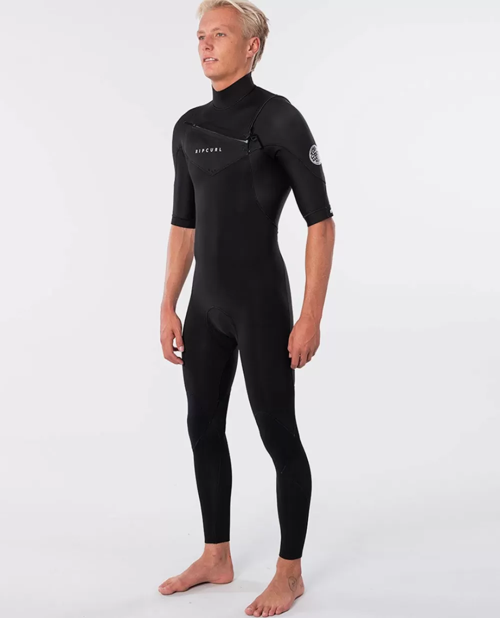 Rip Curl ROUPA DE MERGULHO | Fatos de primavera>Fato De Surf Dawn Patrol 2mm Chest Zip Black