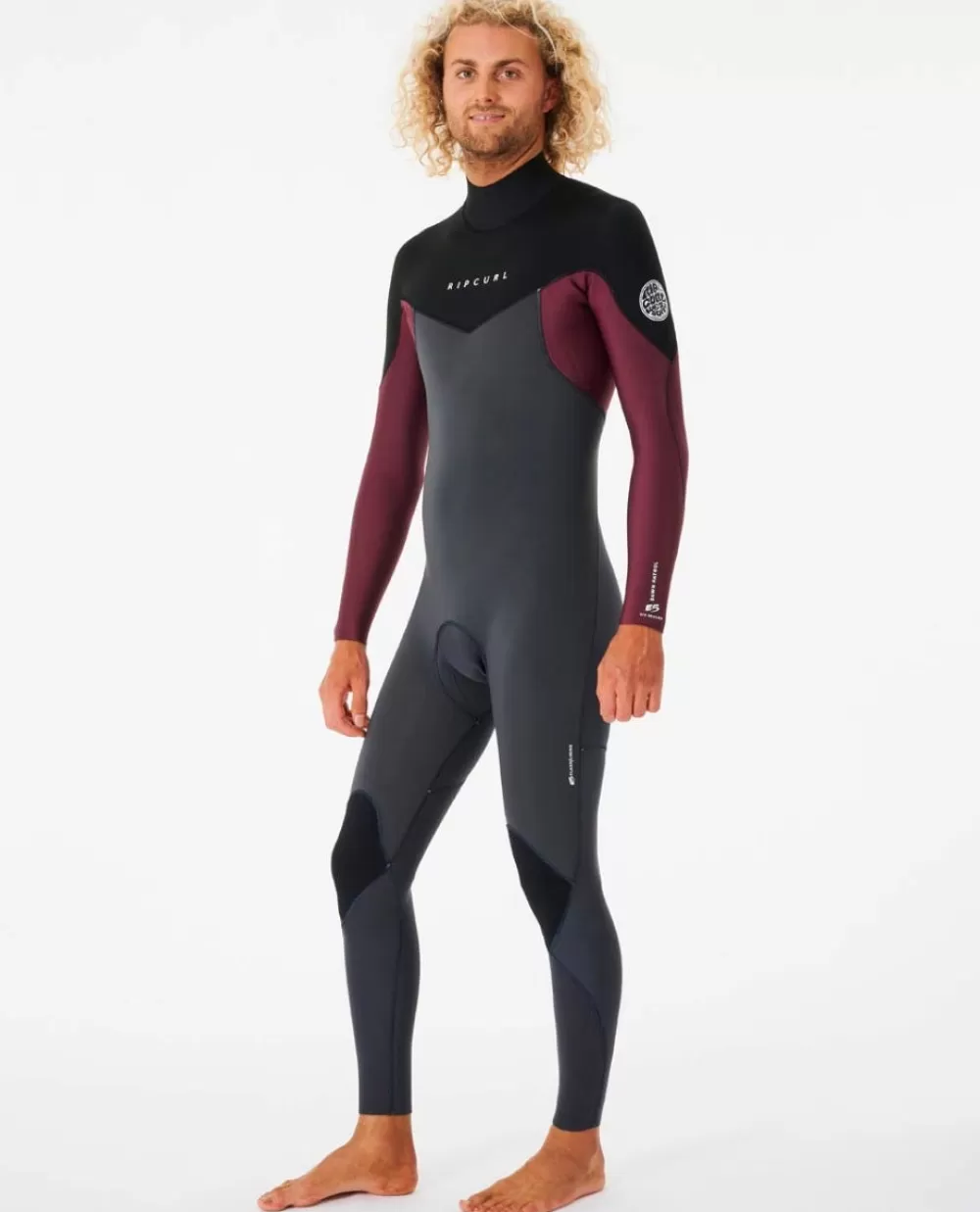 Rip Curl ROUPA DE MERGULHO | Fatos completos>Fato De Surf Dawn Patrol 4/3 Back Zip (2022)