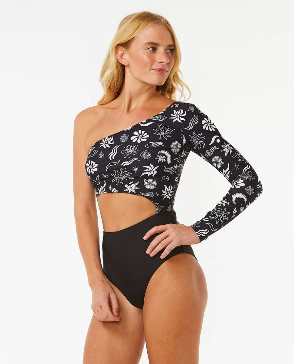 Rip Curl FATOS DEBANHO | Surf Suits>Fato De Surf De Um Ombro Para Férias Black