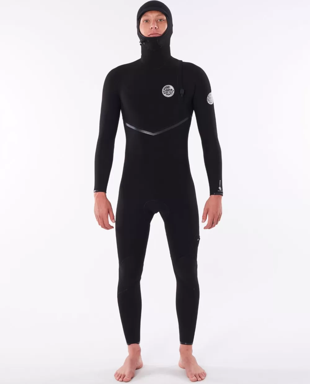 Rip Curl ROUPA DE MERGULHO | Fatos completos>Fato De Surf E Bomb 43 Zip Free Hood (2022) Black