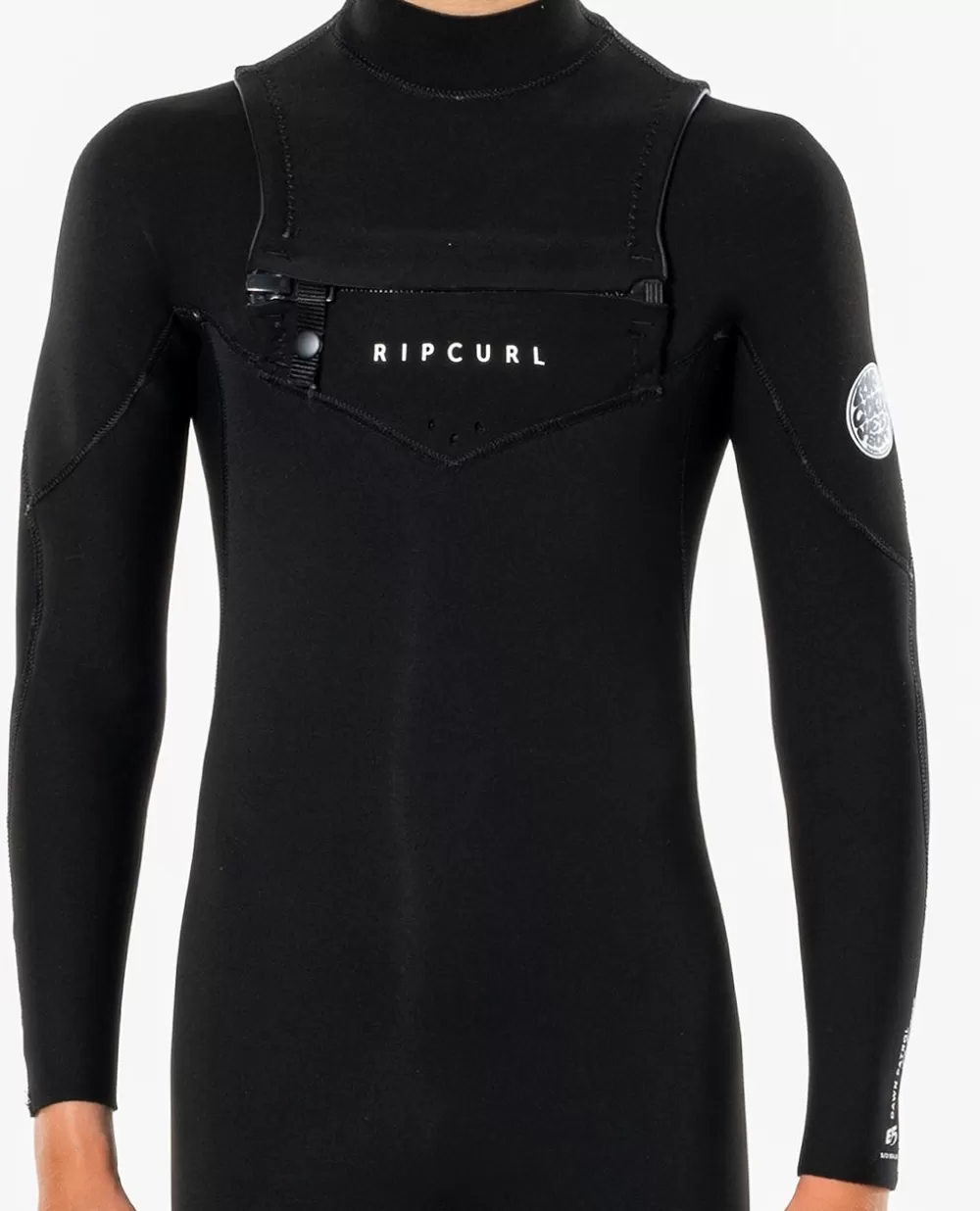 Rip Curl FATOS DEMERGULHOPARA RAPAZ | Steamers>Fato De Surf Junior Dawn Patrol 4/3 Chest Zip (2022) Black
