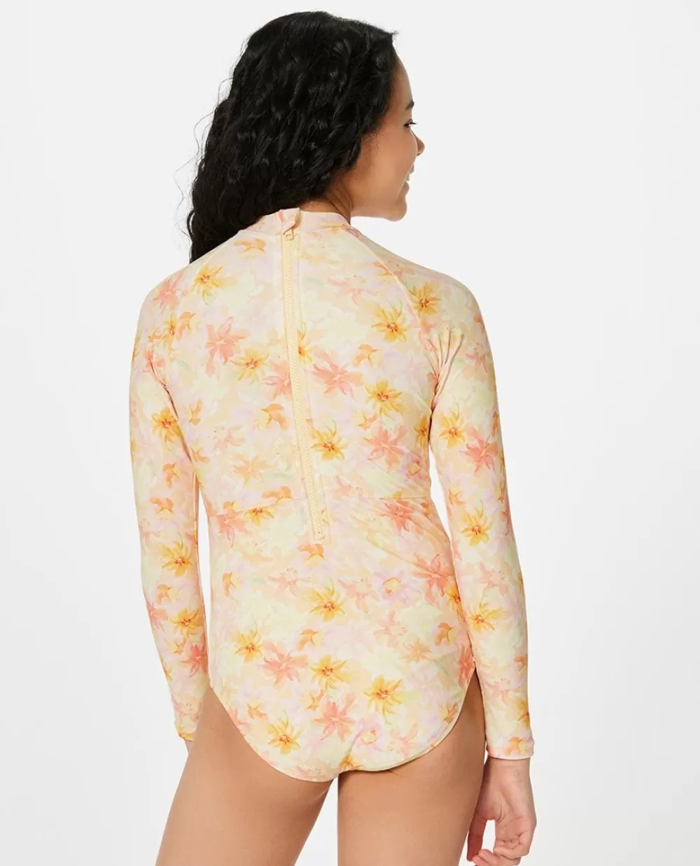 Rip Curl FATOS DEMERGULHOPARA RAPAZ | Camisolas em rash e casacos>Fato De Surf Summer Rain Para Rapariga Yellow Sunshine