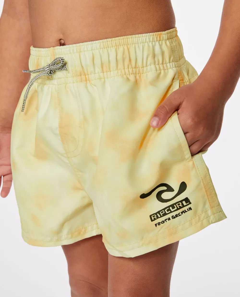 Rip Curl VESTUARIOPARA RAPAZ | Calções de banho>Gremlin Dye Volley Grom Butter Yellow