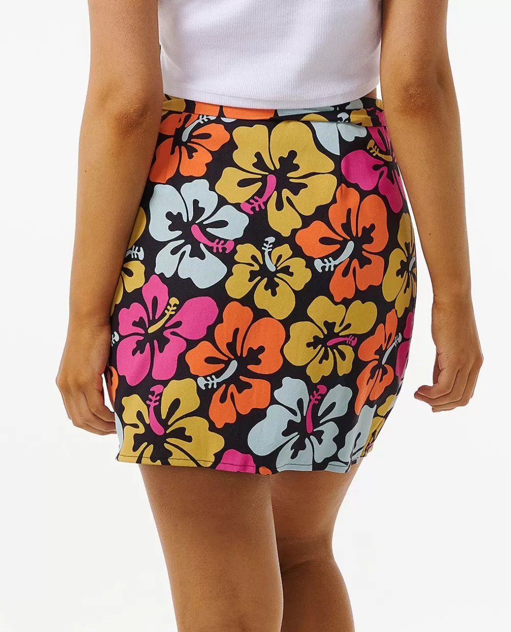 Rip Curl VESTUÁRIO | Saias>Hibiscus Heat Wrap Skirt Multico