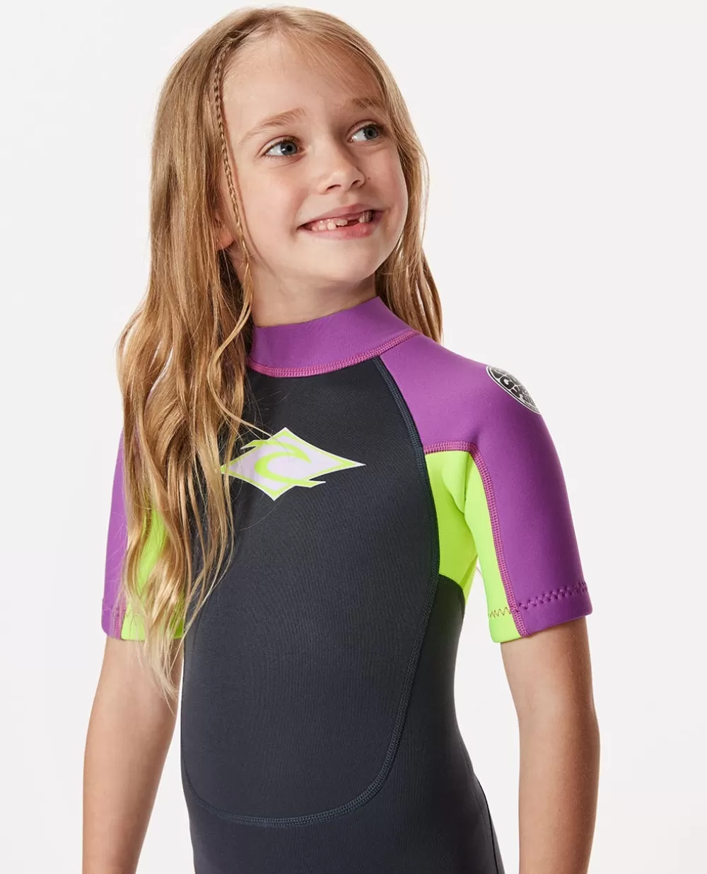 Rip Curl FATOS DEMERGULHOPARA RAPAZ | Fatos de primavera>Mola De Fecho De Correr Traseira Groms Omega