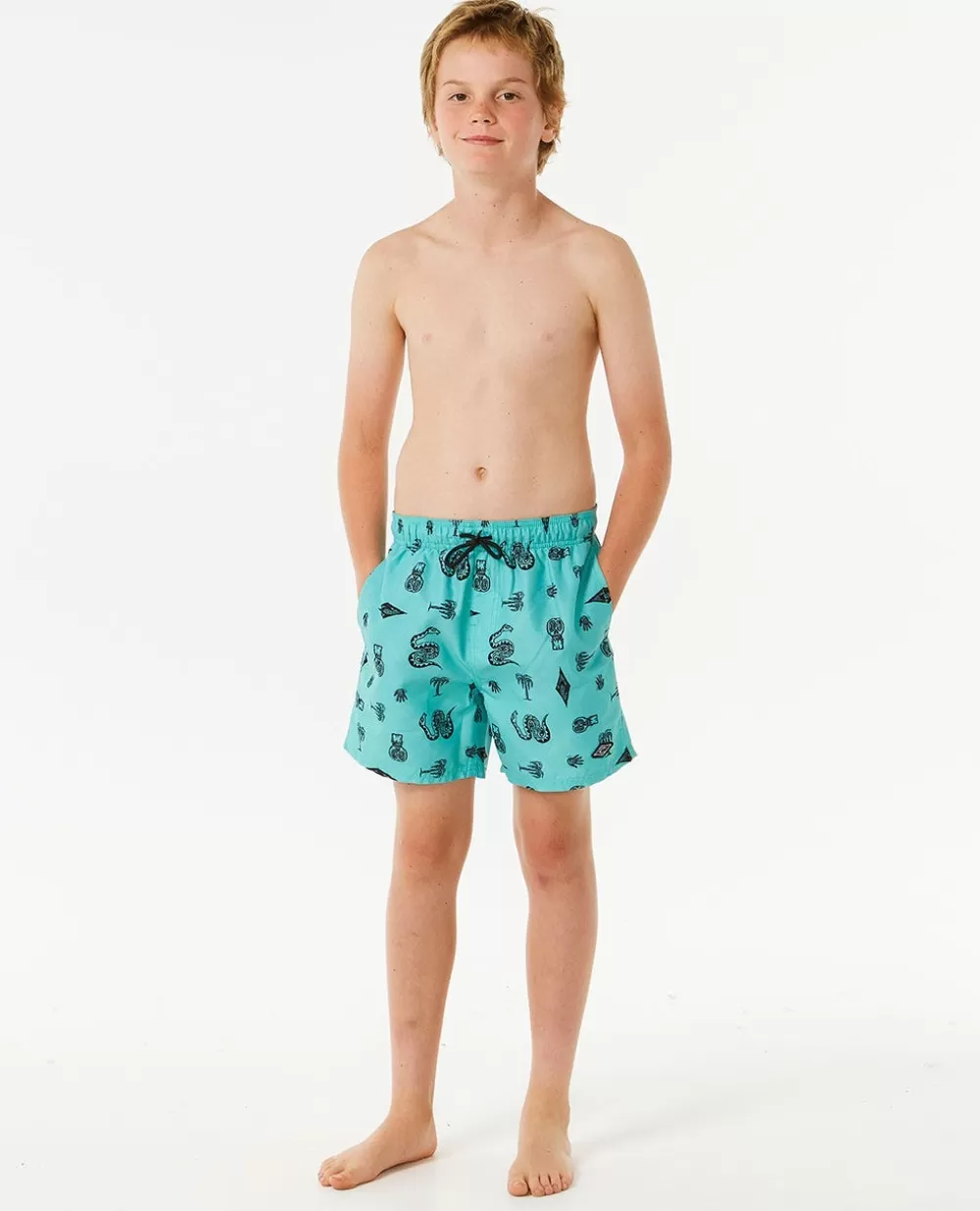 Rip Curl VESTUARIOPARA RAPAZ | Calções de banho>Motivo Ilhas Perdidas Volley Short Boy