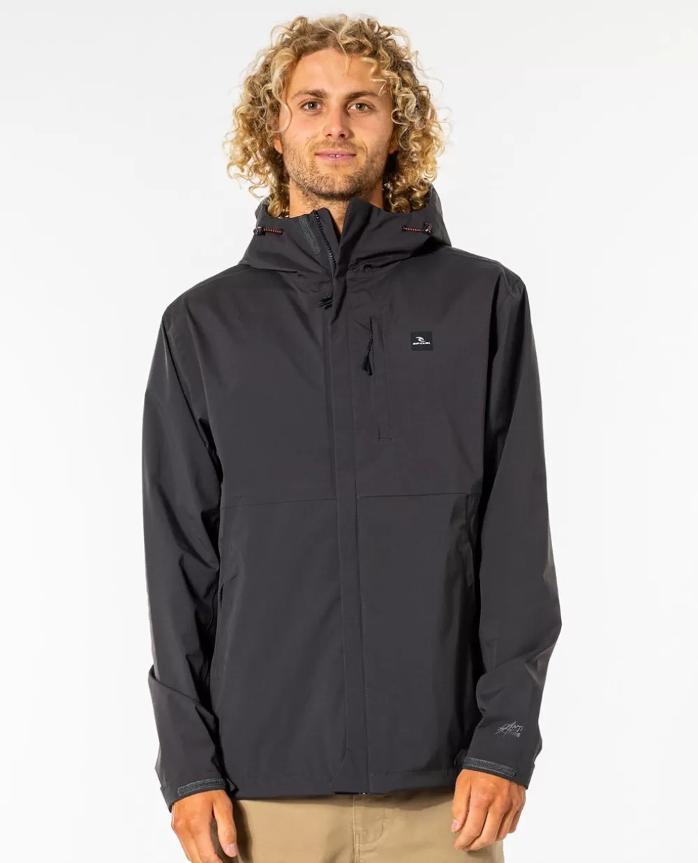 Rip Curl Casacos | Anti-Series>Namotu Hooded Poncho Washed Black