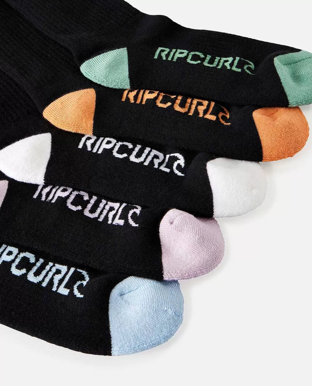 Rip Curl VESTUARIOPARA RAPAZ | Acessórios>Pack De 5 Meias De Cano Médio School Para Rapaz Multicolor