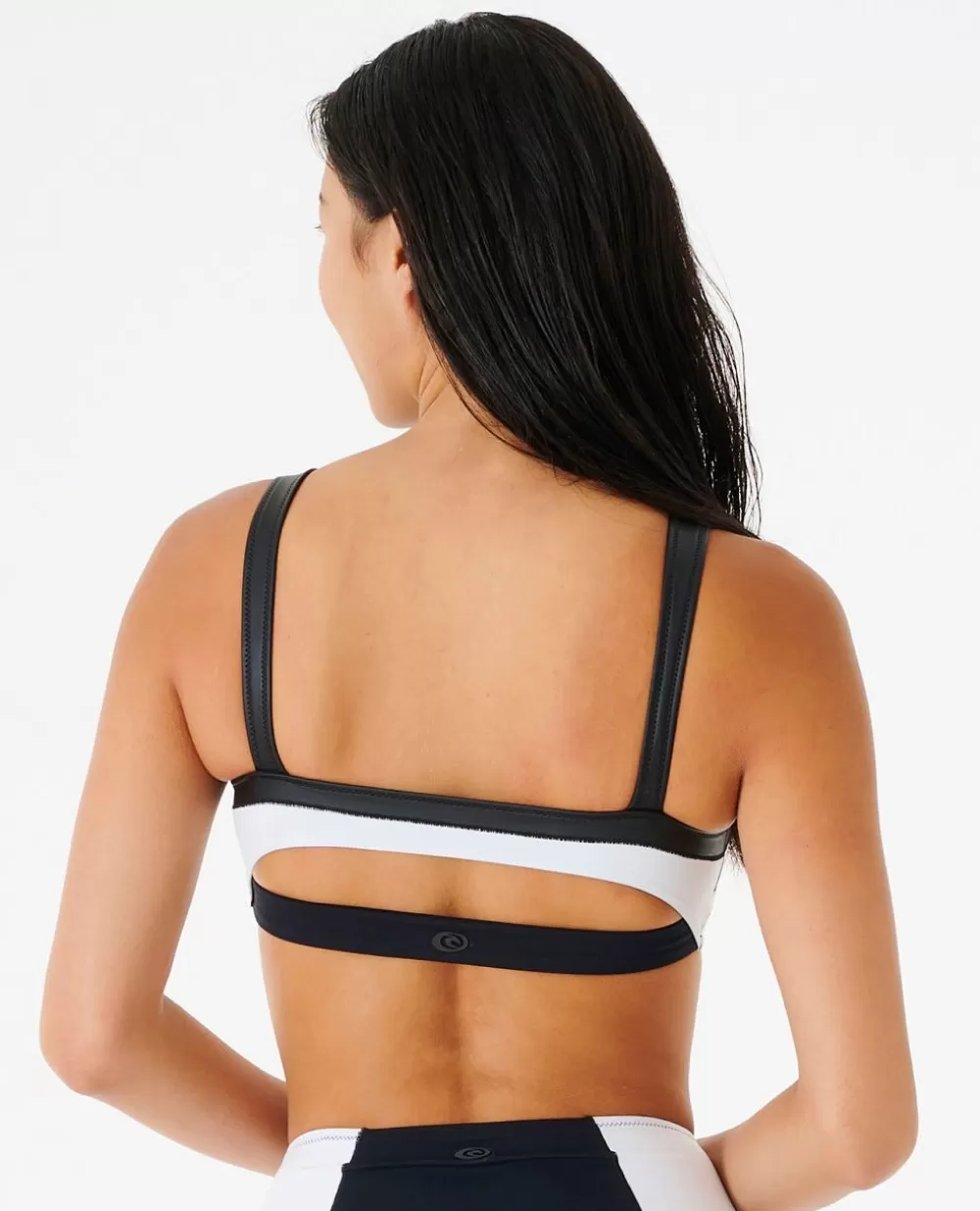 Rip Curl Vestuário ativo | FATOS DEBANHO>Parte De Cima De Biquíni Mirage Ultimate De Corte Alto White