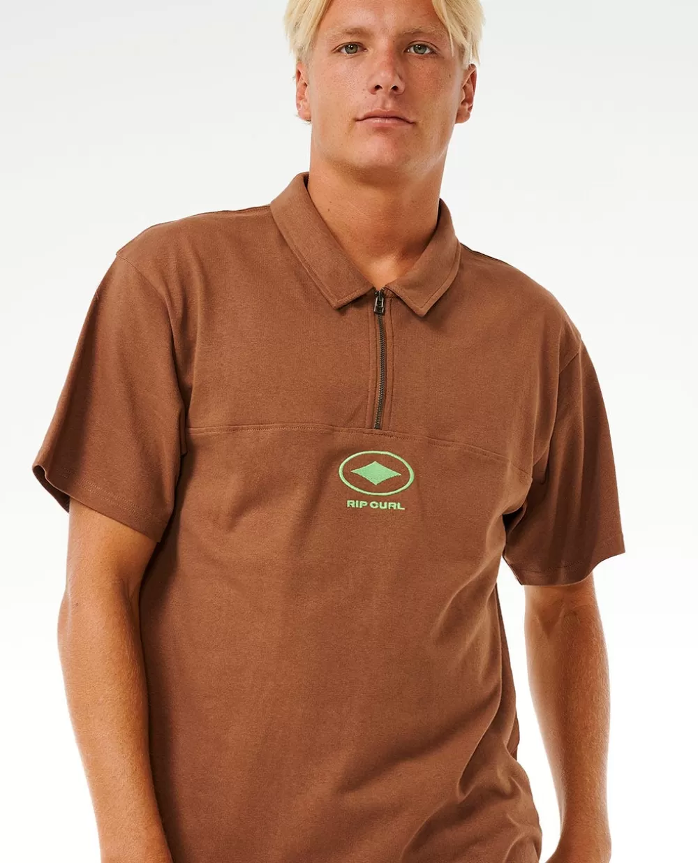 Rip Curl Vestuário | Camisas e polos>Pólo De Produtos De Surf De Qualidade Vintage White