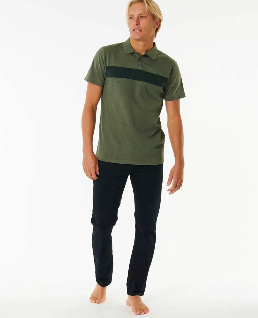 Rip Curl Vestuário | Camisas e polos>Polo Vaporcool Varial 2.0 Dark Olive