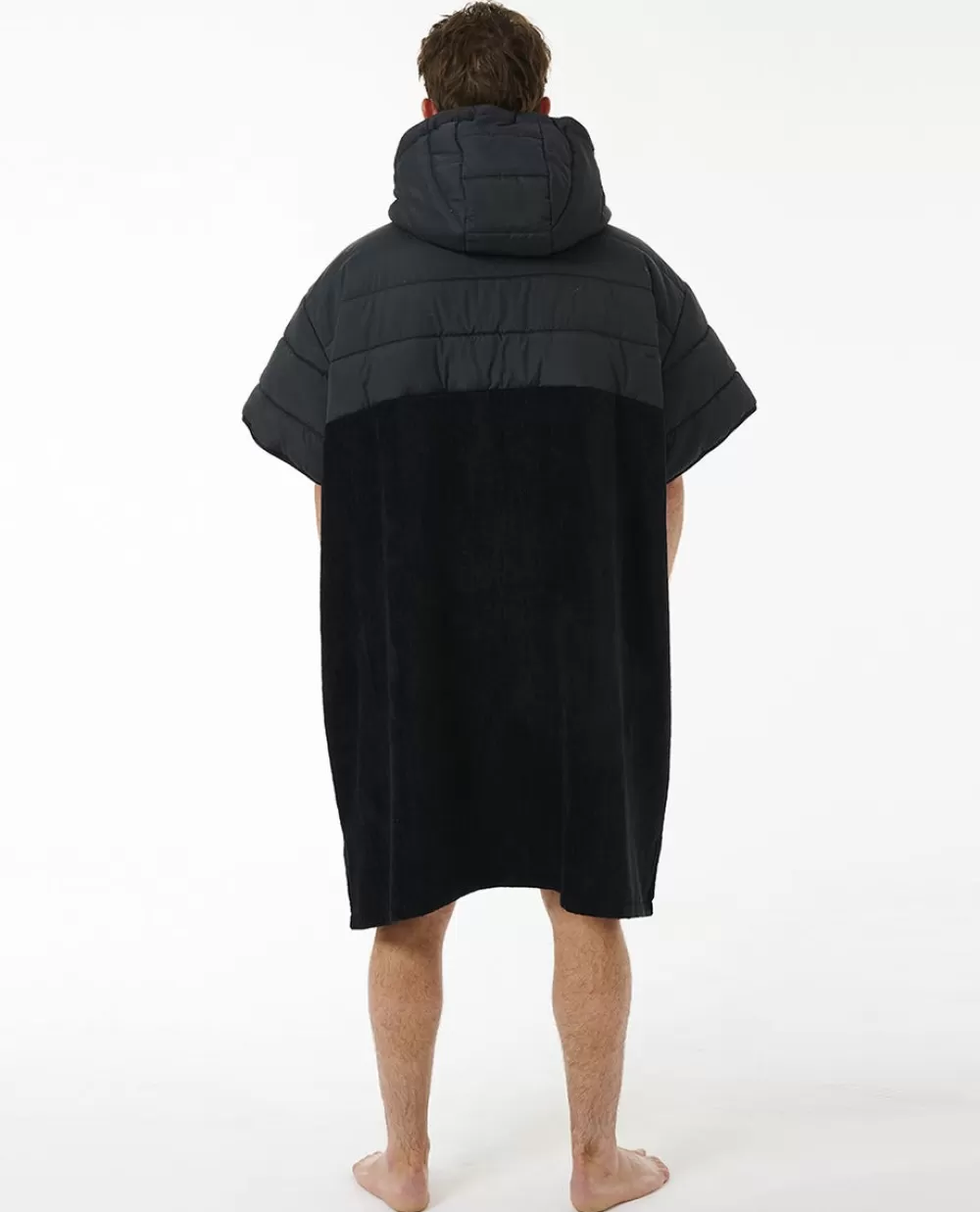 Rip Curl Equipamento | Toalhas e Ponchos>Poncho Com Capuz Anti-Series Puffer Black