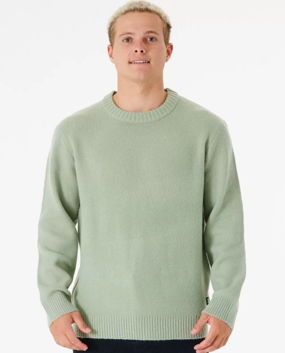 Rip Curl Camisolas com capuz e pulôvers | Quality Surf Products>Produtos De Qualidade Crew Em Velo Sage
