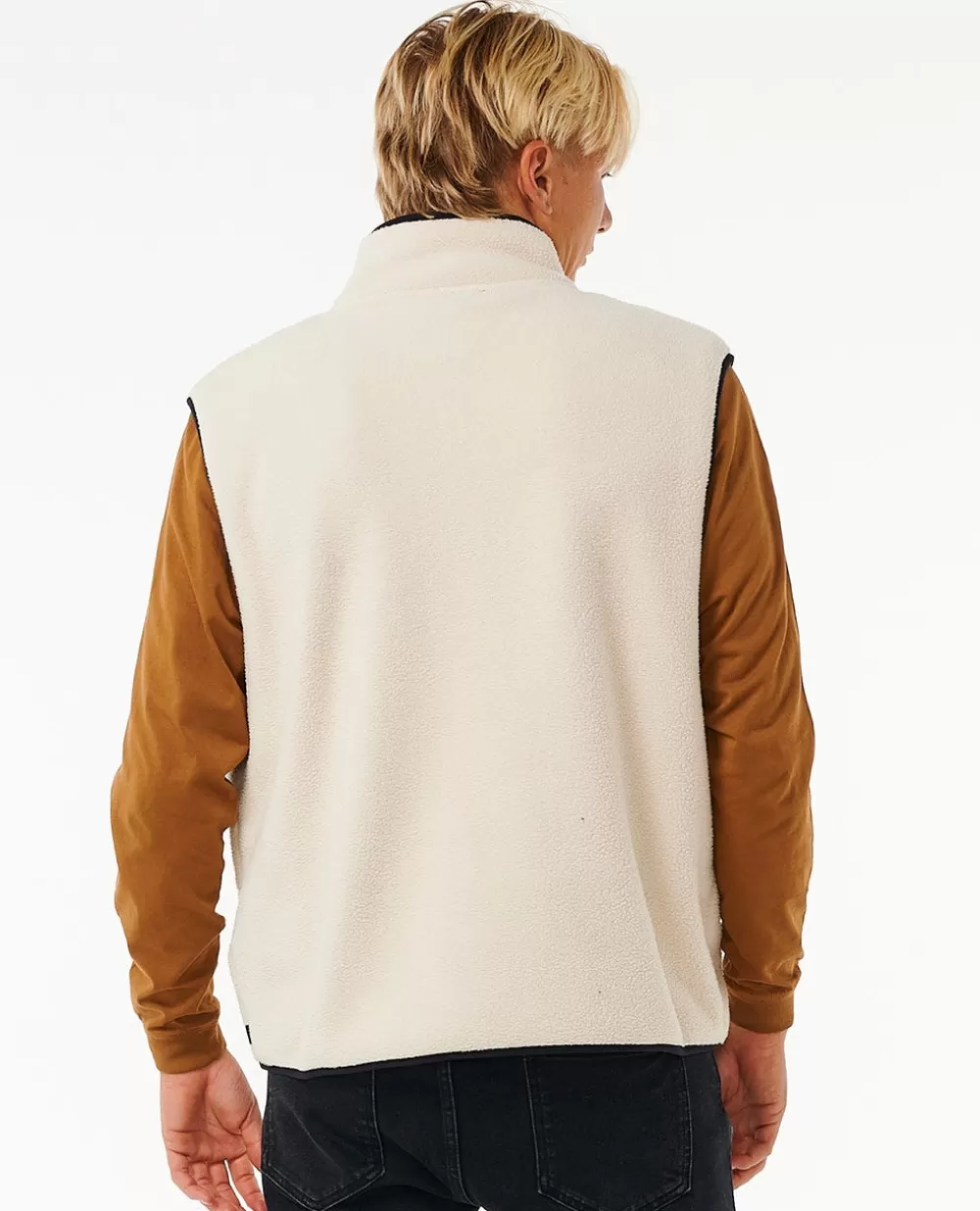 Rip Curl Vestuário | Camisolas com capuz e pulôvers>Produtos De Surf De Qualidade Colete Polar Vintage White