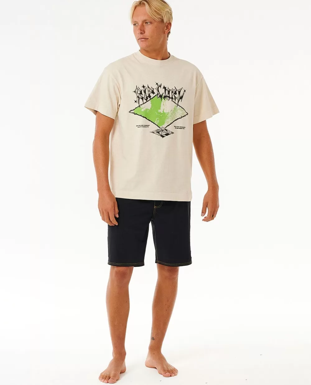 Rip Curl Vestuário | T-shirts e manga cava>Produtos De Surf De Qualidade T-shirt De Manga Curta Metal Core