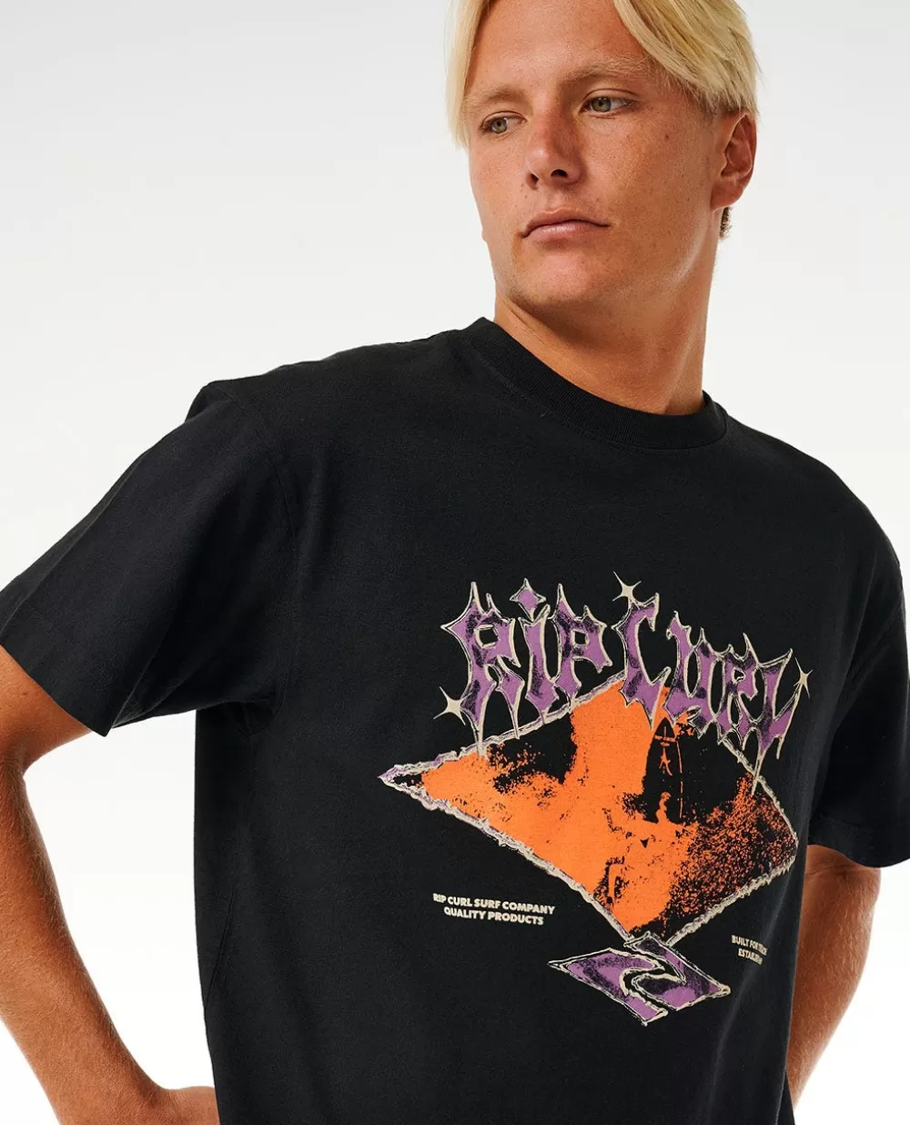 Rip Curl Vestuário | T-shirts e manga cava>Produtos De Surf De Qualidade T-shirt De Manga Curta Metal Core
