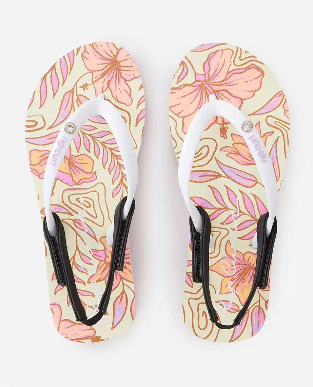 Rip Curl Calçado>Rapariga Hidden Tropics Open Toe Yellow