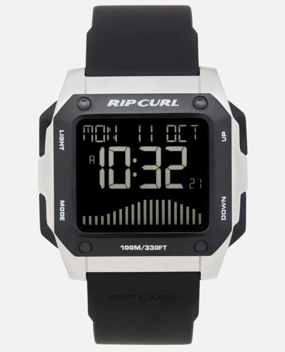 Rip Curl Relógios>Relógio Em Aço Inoxidável Odyssey Tide Black