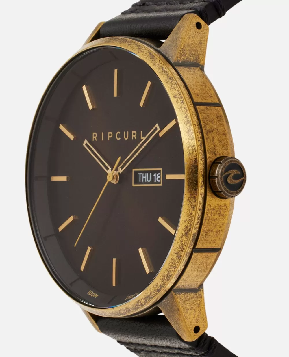 Rip Curl Relógios>Relógio Em Couro Detroit