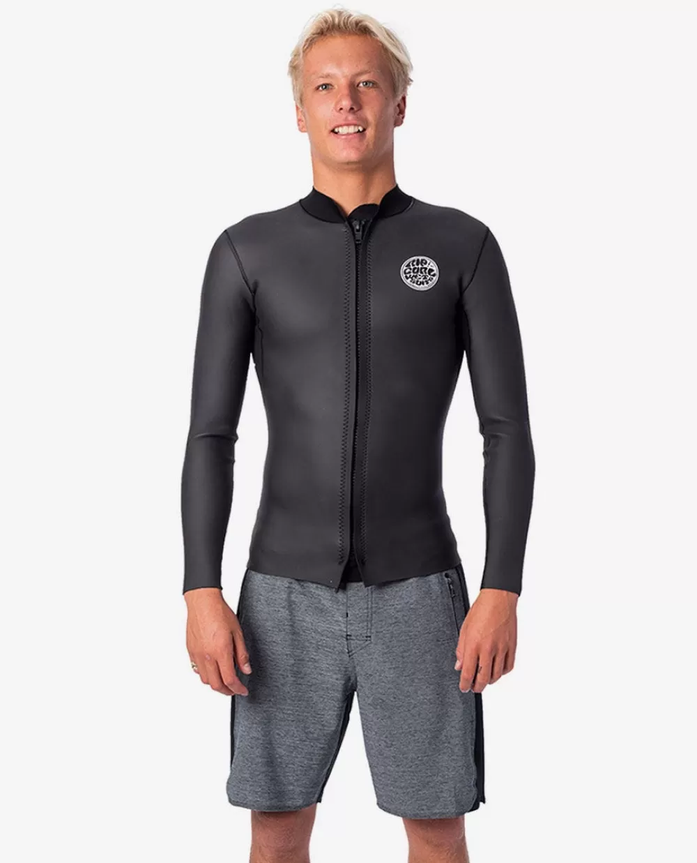 Rip Curl ROUPA DE MERGULHO | Casacos e camisolas> Vibes Crop Tee Black