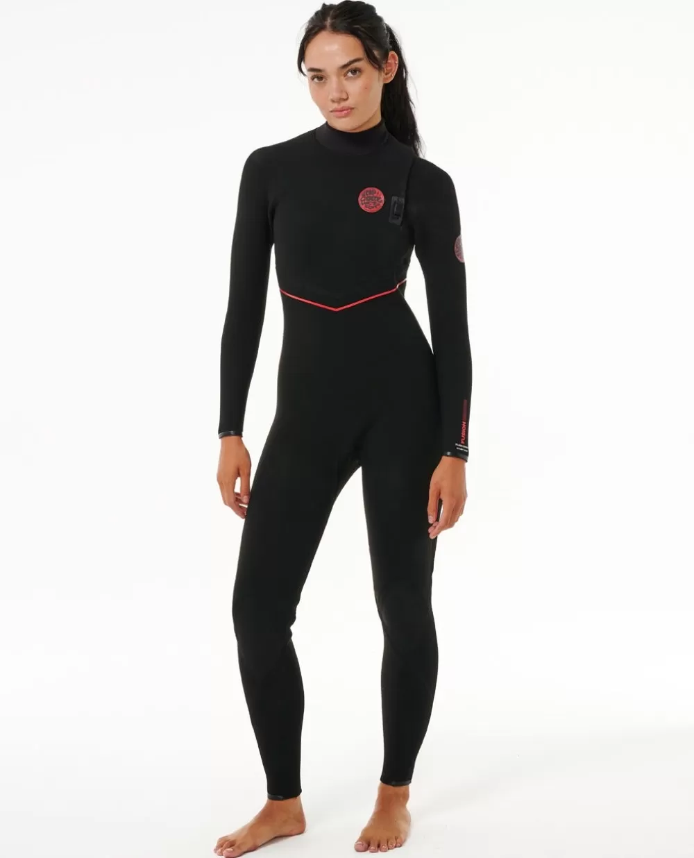 Rip Curl ROUPA DEMERGULHO | Fatos completos>Roupa De Mergulho Feminina Flashbomb Fusion 3/2 Sem Zíper Black