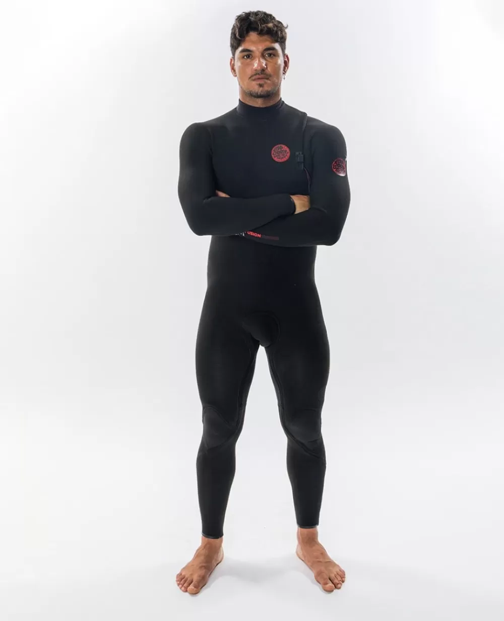 Rip Curl ROUPA DE MERGULHO | Fatos completos>Roupa De Mergulho Flashbomb Fusion 3/2 Sem Zíper Black