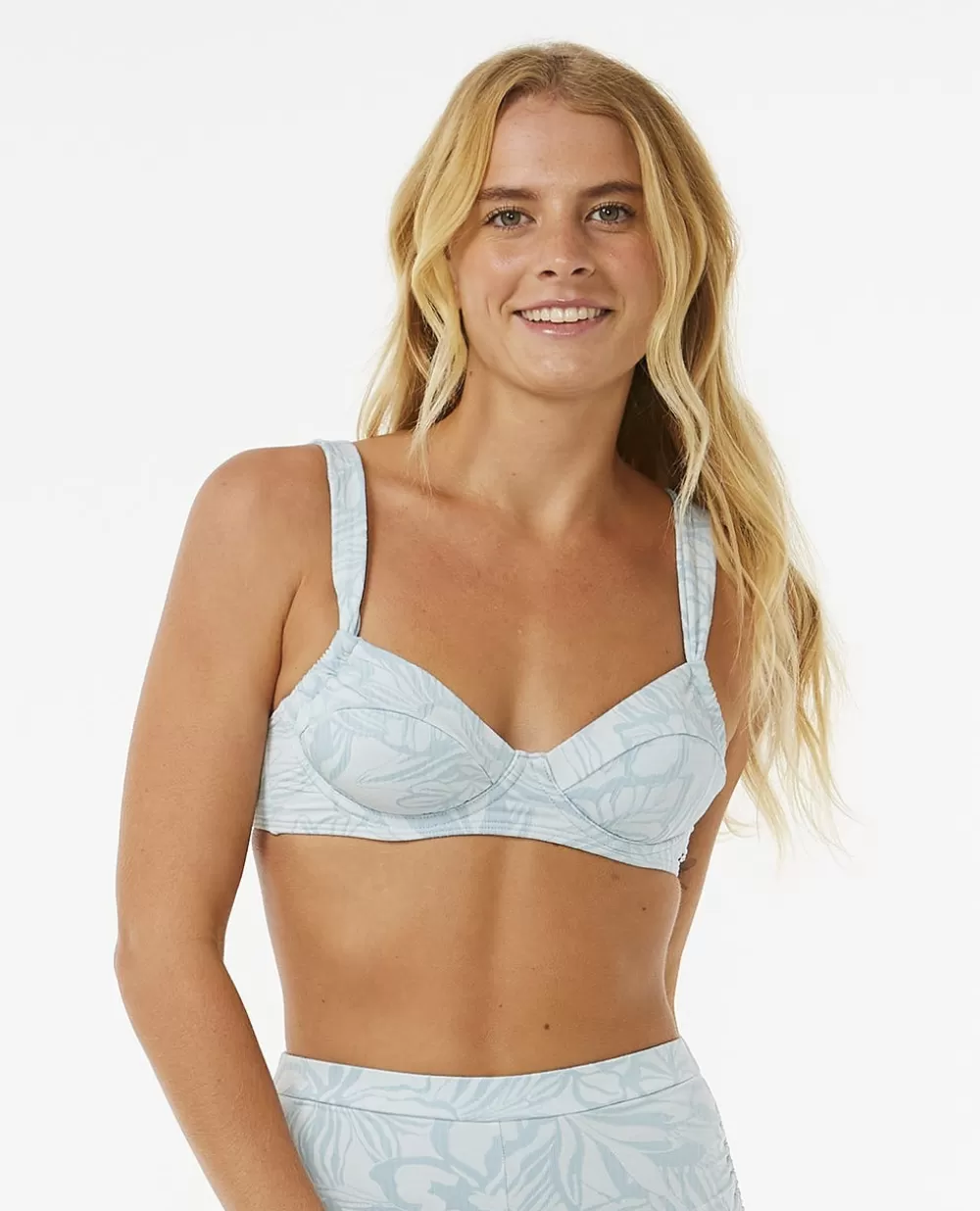 Rip Curl FATOS DEBANHO | Partes de cima de biquínis>Sun Chaser Balconette Bikini Top Blue