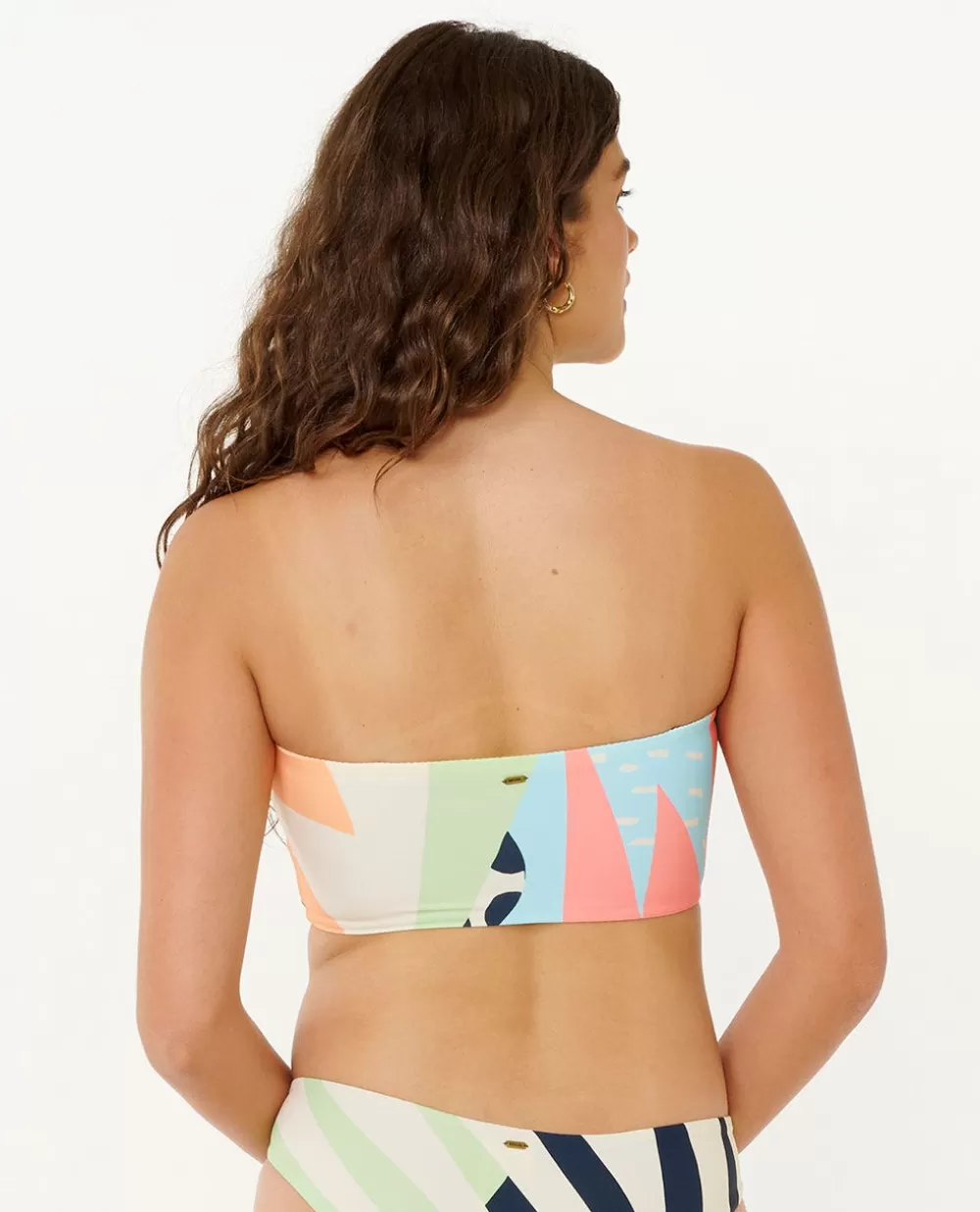 Rip Curl FATOS DEBANHO | Partes de cima de biquínis>Sunny Point Bandeau Bikini Top Multico