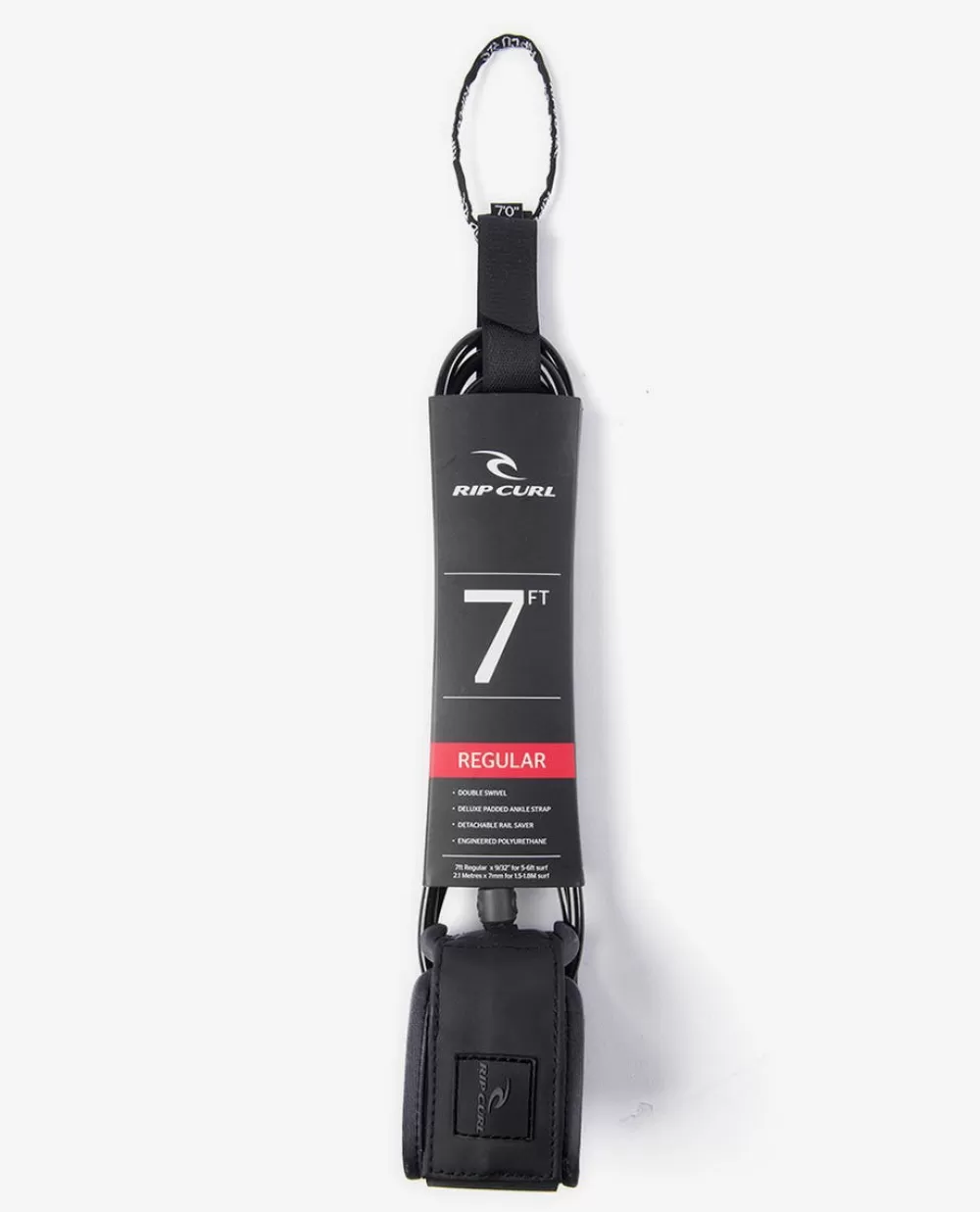 Rip Curl Equipamento | Equipamento de surf>Surf Grip De Corda De Competição Para A Prancha 7'0 Reg Leash Black