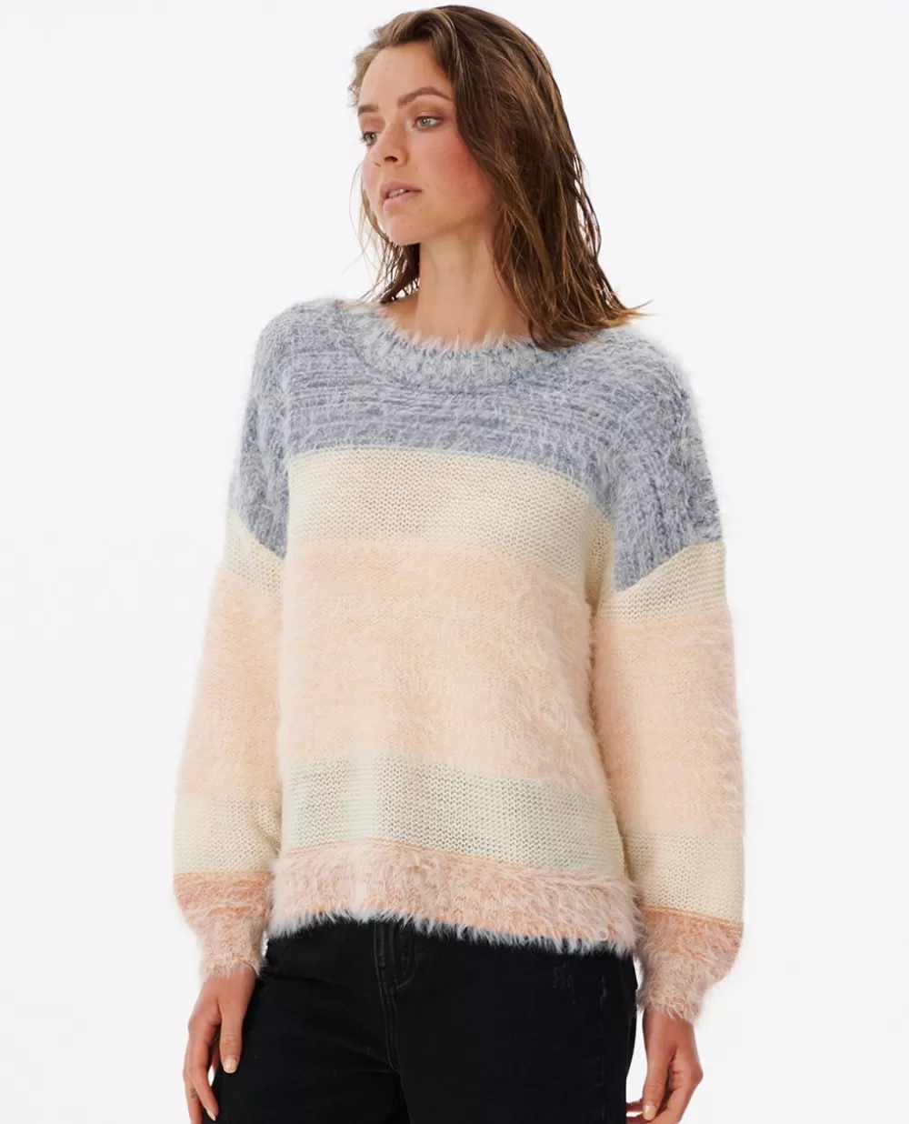 Rip Curl Malhas>Surf Tree House Knit Crew Multi