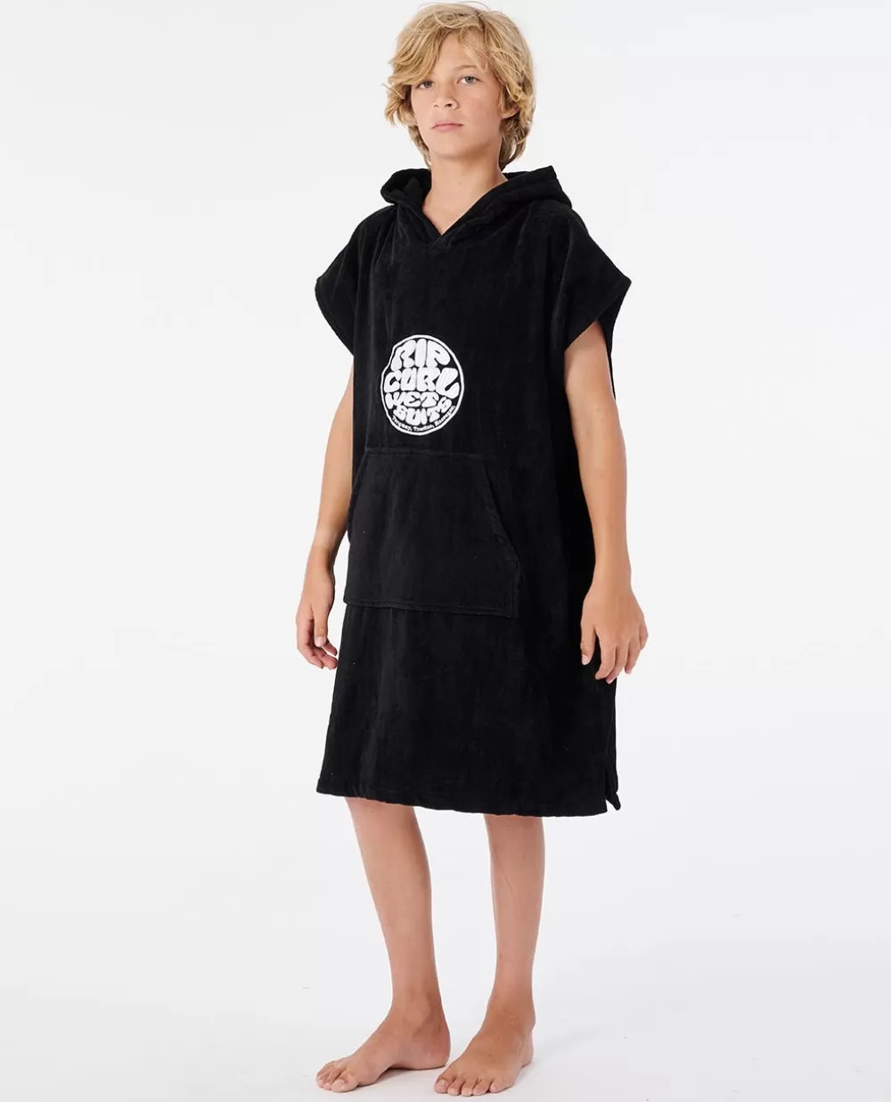 Rip Curl Equipamento>Toalha-poncho Com Capuz Icons Para Rapaz Black