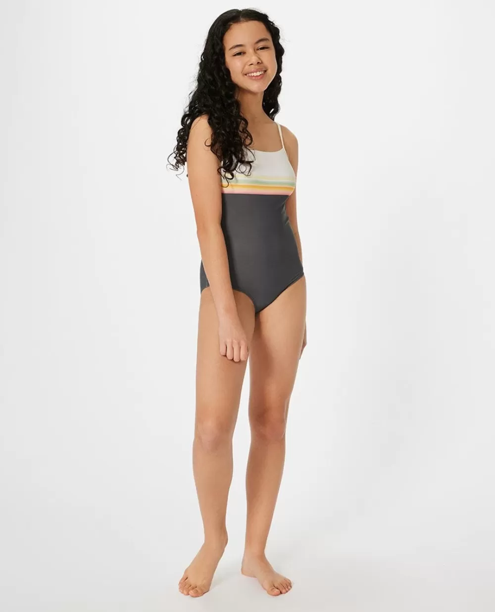 Rip Curl VESTUARIOPARARAPARIGA | Fatos de banho>Trippin One Piece Para Rapariga Washed Black