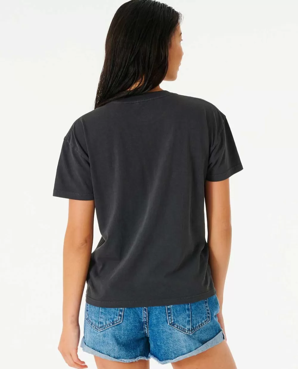 Rip Curl T-shirts e manga cava>T-shirt Built For The Search Relaxada De Manga Curta Washed Black