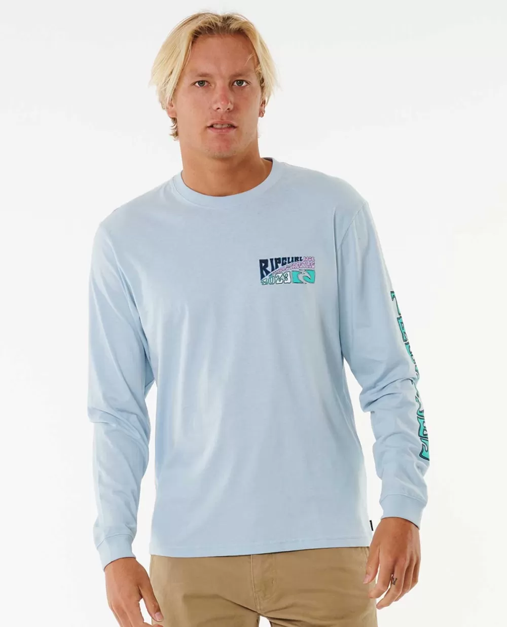 Rip Curl T-shirts e manga cava>T-shirt De Manga Comprida 2023 Ripcurl WSL Finals Split