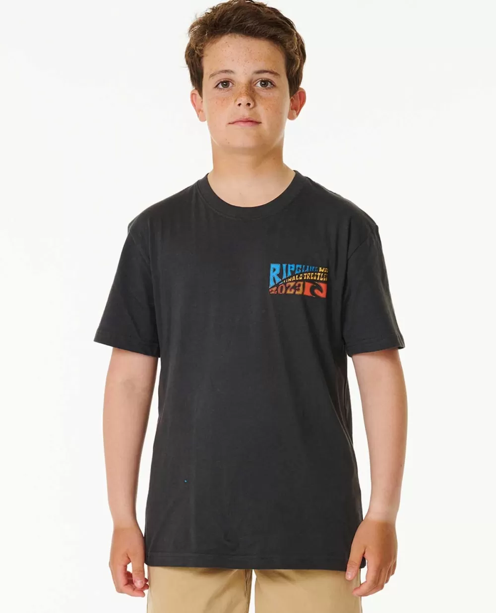 Rip Curl VESTUARIOPARA RAPAZ | Tops e t-shirts>T-shirt De Manga Curta 2023 Ripcurl WSL Finals Para Crianças