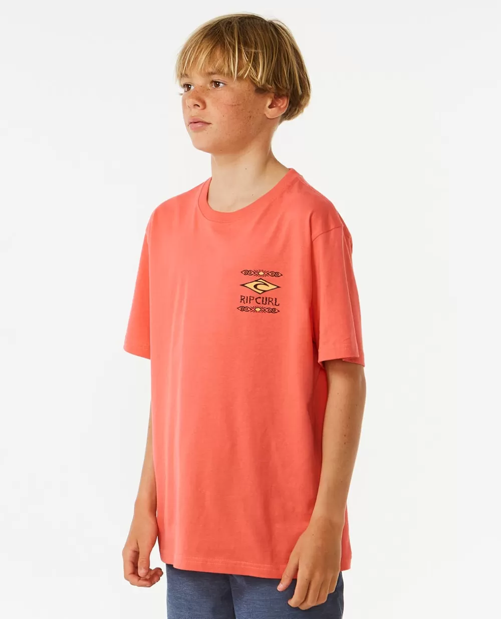 Rip Curl VESTUARIOPARA RAPAZ | Tops e t-shirts>T-shirt De Manga Curta Com Logótipo Das Ilhas Perdidas