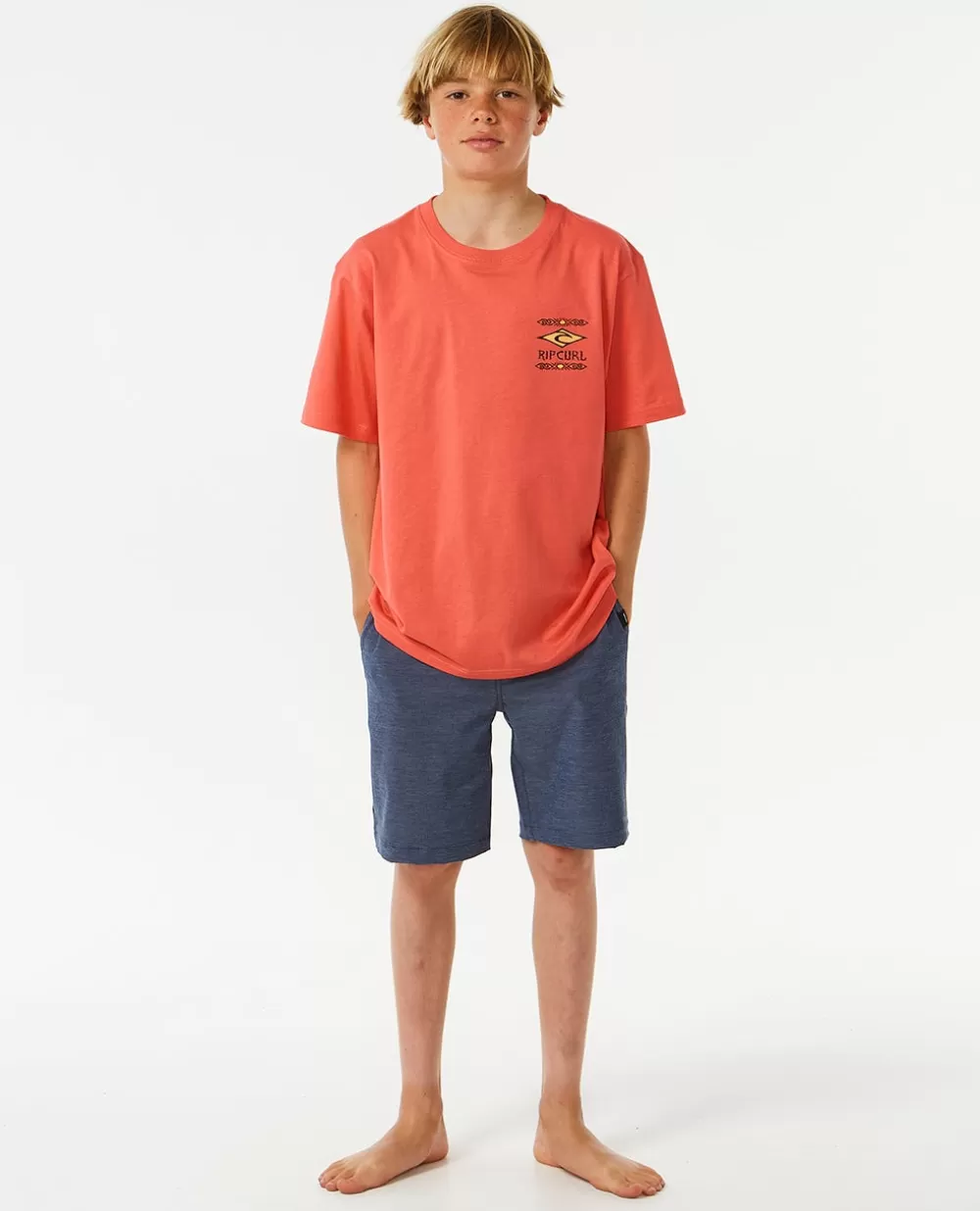 Rip Curl VESTUARIOPARA RAPAZ | Tops e t-shirts>T-shirt De Manga Curta Com Logótipo Das Ilhas Perdidas