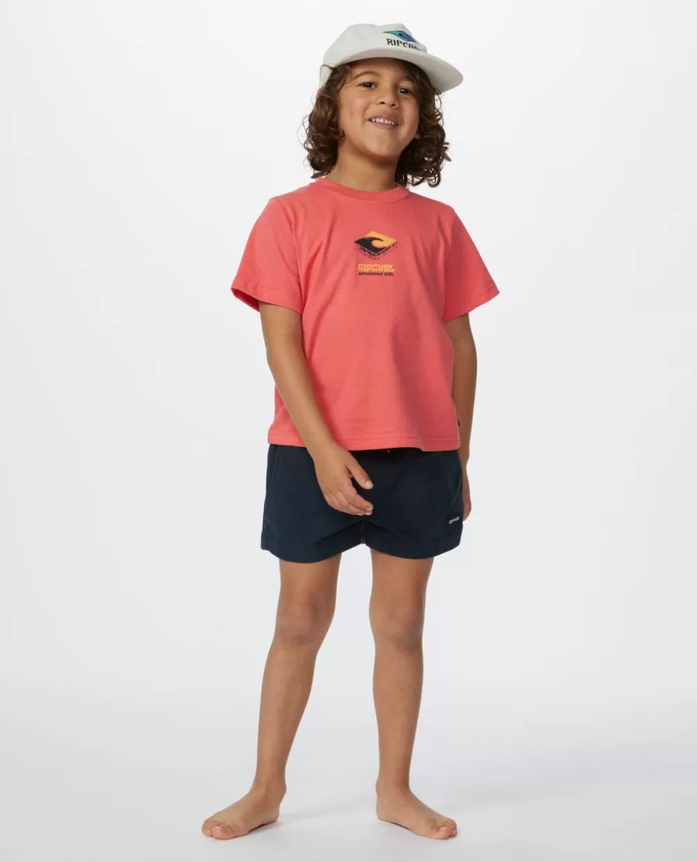 Rip Curl VESTUARIOPARA RAPAZ | Tops e t-shirts>T-shirt De Manga Curta Com Logótipo Mystic Waves Para Rapaz