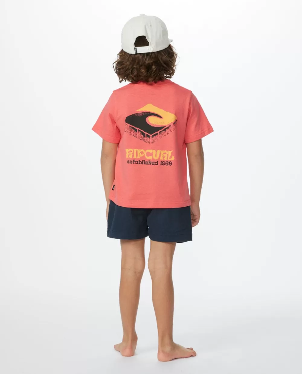 Rip Curl VESTUARIOPARA RAPAZ | Tops e t-shirts>T-shirt De Manga Curta Com Logótipo Mystic Waves Para Rapaz