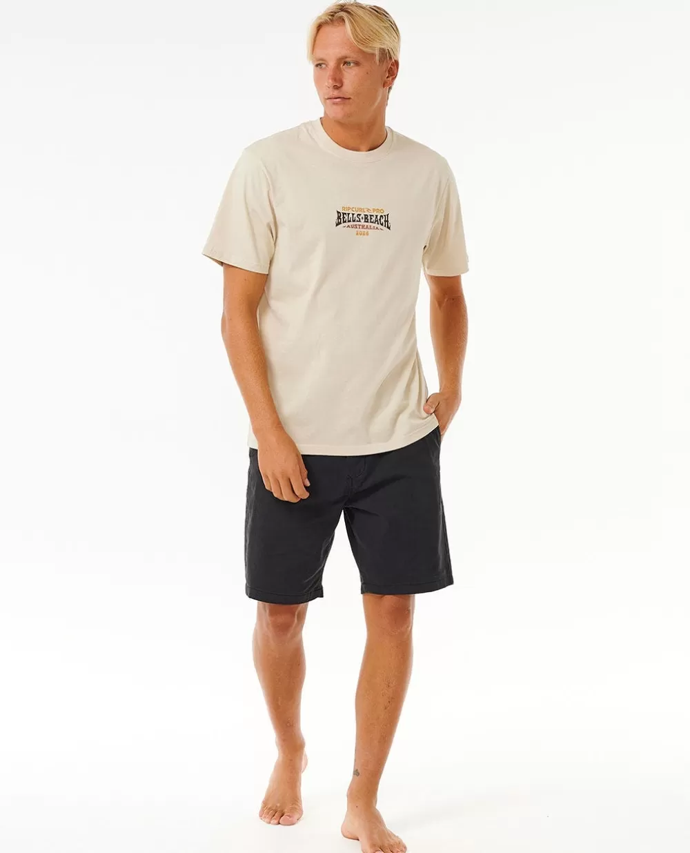 Rip Curl Vestuário | T-shirts e manga cava>T-shirt De Manga Curta Com Logótipo Pro Bells Beach 2024