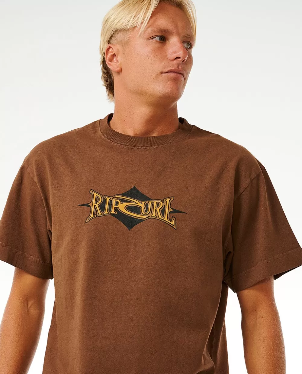 Rip Curl Vestuário | T-shirts e manga cava>T-shirt De Manga Curta Heritage Diamond