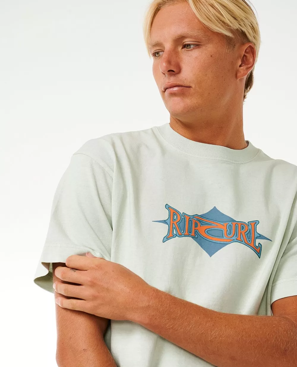 Rip Curl Vestuário | T-shirts e manga cava>T-shirt De Manga Curta Heritage Diamond