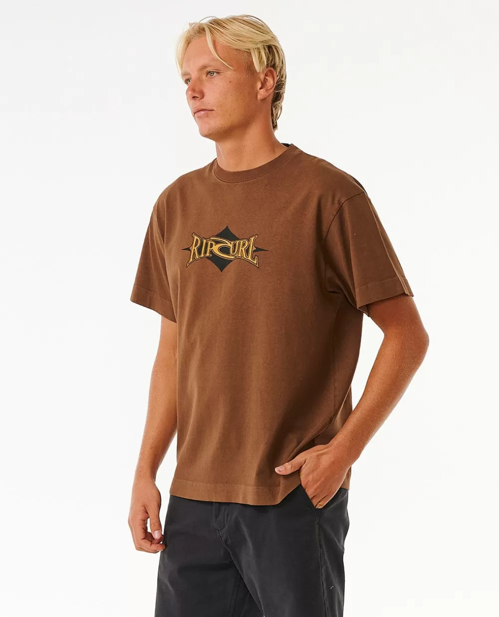 Rip Curl Vestuário | T-shirts e manga cava>T-shirt De Manga Curta Heritage Diamond
