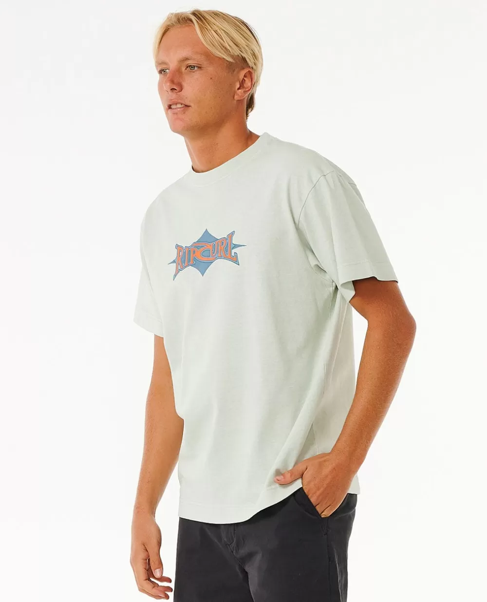 Rip Curl Vestuário | T-shirts e manga cava>T-shirt De Manga Curta Heritage Diamond